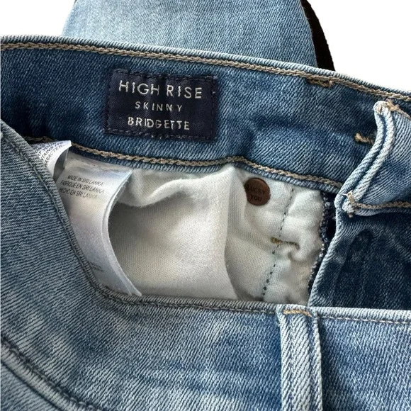 Lucky Brand High Rise Skinny Bridgette Ankle Jean Light Wash Women’s 4/27 - Picture 5 of 7